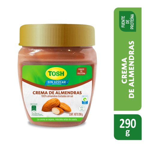 Crema De Almendras Tosh x 290 g