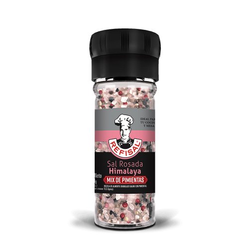 Sal Refisal Rosada Himalaya Mix De Pimienta x 110 g
