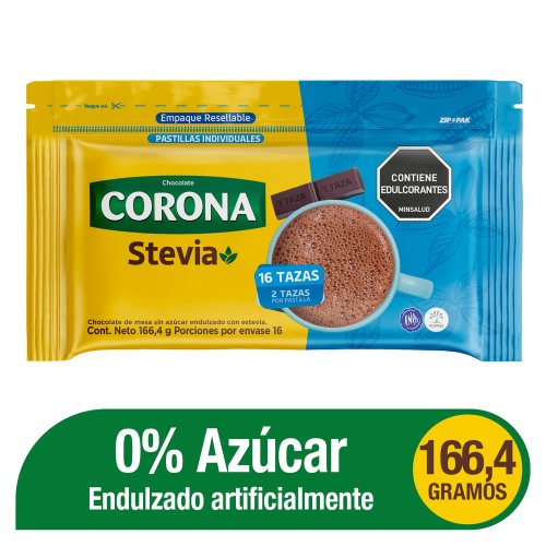 Chocolate Corona Sin Azucar 166.4 g