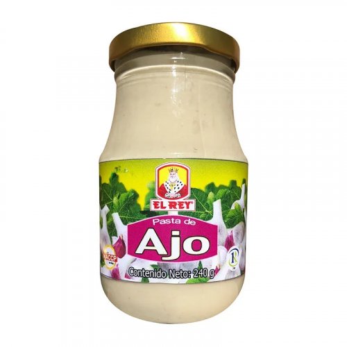 Mezcla El Rey En Pasta Para Condimentar Con Ajo Frasco x 240g