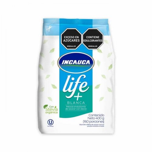 Azúcar Incauca Life Fortif Bolsa x 400 g
