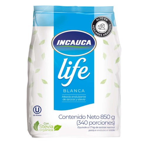 Azucar Incauca Life Bolsa 850 g