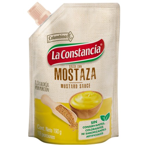 Salsa Con Mostaza La Constancia x 190 g