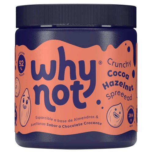 Esparcible Why Not Crocante Chocavellana x 284 g