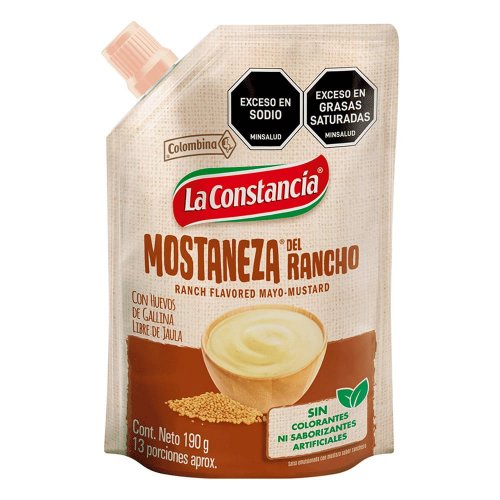 Salsa Mostaneza Rancho Constancia x 190 g