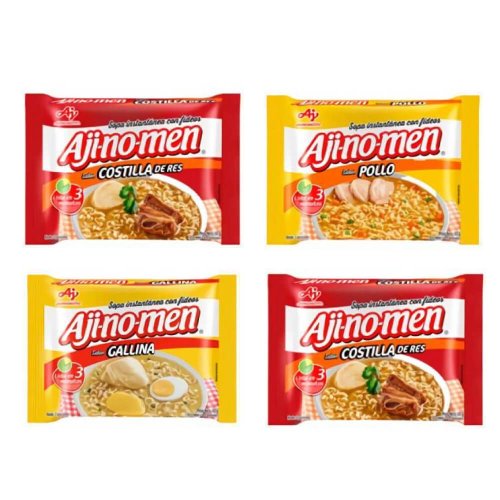 Sopa Ajinomen Pack 4 Und x 80 g