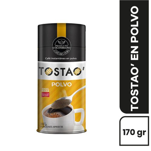 Café Soluble Tostao Polvo 170 g