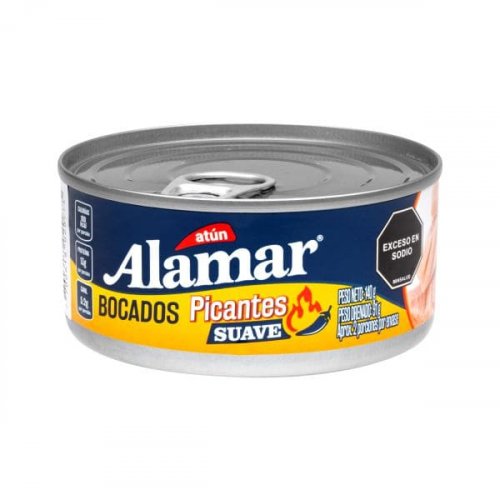 Bocados De Atun Alamar Picantes x 140 g