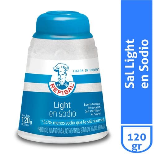Sal Refisal Ligera Salero x 120 g