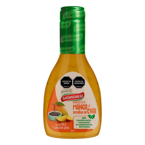 Vinagreta La Constancia Mango Y Chia x 340 g