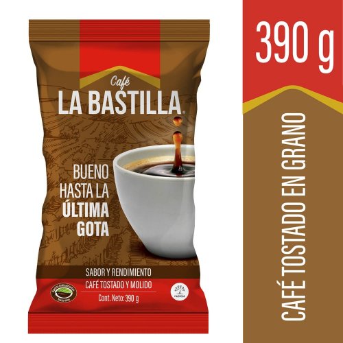 Café La Bastilla Tostado Y Molido x 390 g