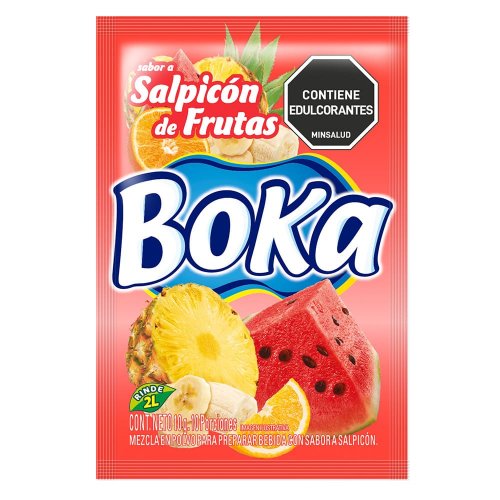Boka Salpicón 2 Litros Sobre x 10 g