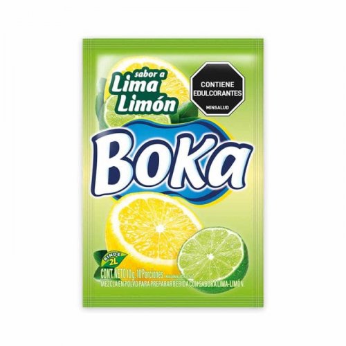 Boka LimaLimón 2 Litros Sobre x 10 g