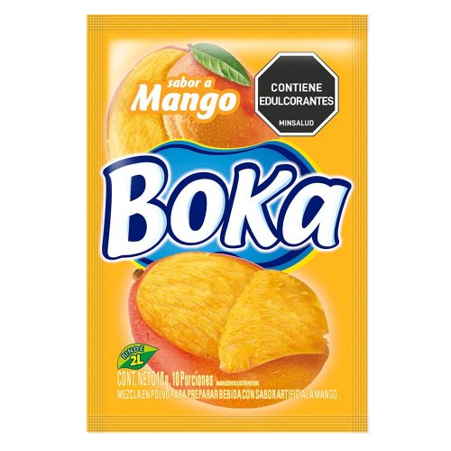 Boka Mango 2 Litros Sobre x 10 g
