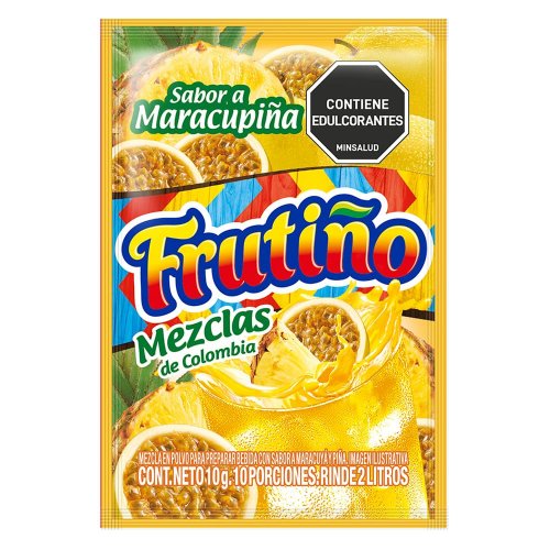 Fresco Frutiño Maracupina 2 Litros Sobre x 10 g