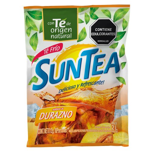 Suntea 2 Litros Durazno x 12 g