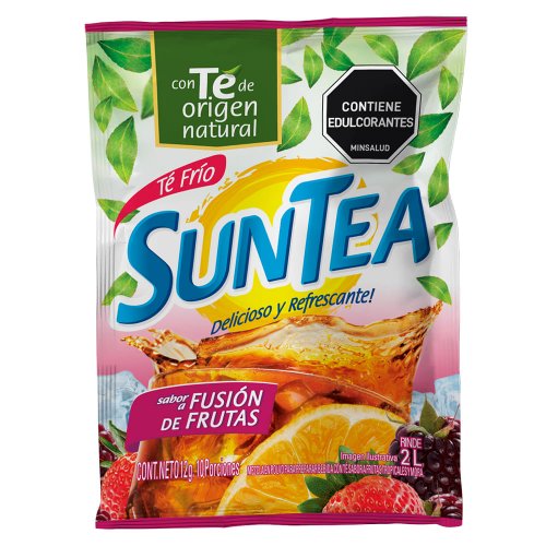 Suntea 2 Litros Fusion De Frutas Sobre x 12 g
