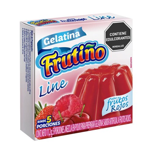 Gelatina Frutiño Line Frutos Rojos x 11.2 g