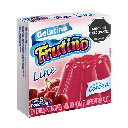 Gelatina Frutiño Line Cereza x 11.2 g
