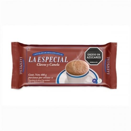 Chocolate La Especial Clavos Y Canela x 400 g