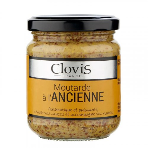 Mostaza Clovis A La Antigua Frasco x 200 g