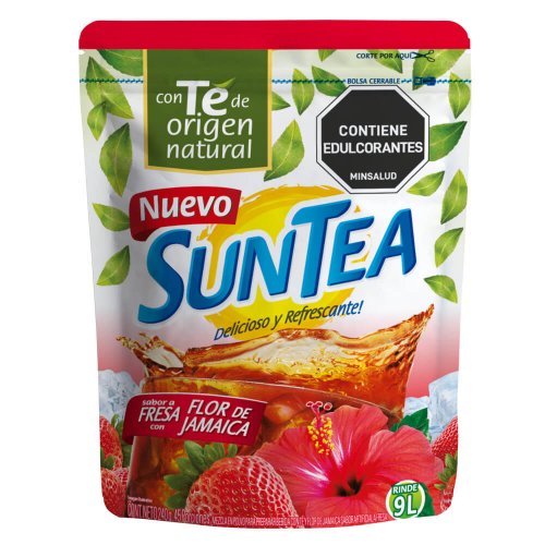 Suntea 9 Litros Fresa Con Flor De Jamaica x 240 g