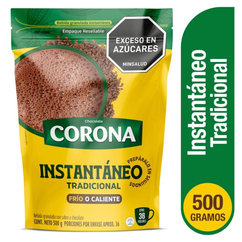 Chocolate Corona Instantáneo x 500 g