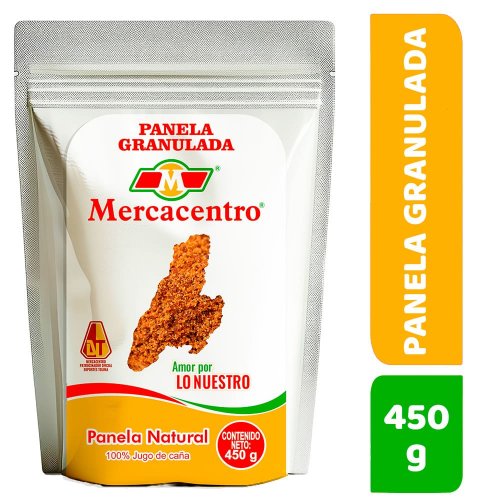 Panela Granulada Mercacentro x 450 g