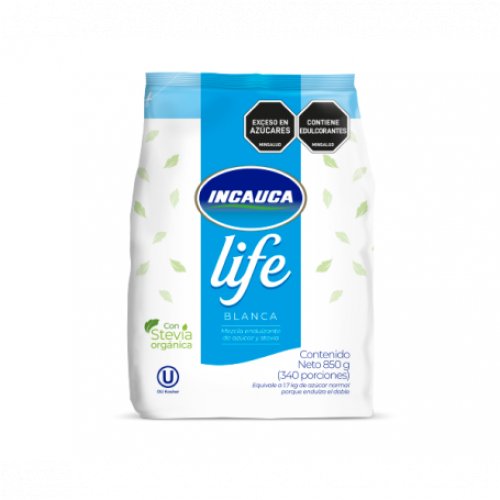 Azúcar Incauca Extracontenido Life Blanca x 1000 g