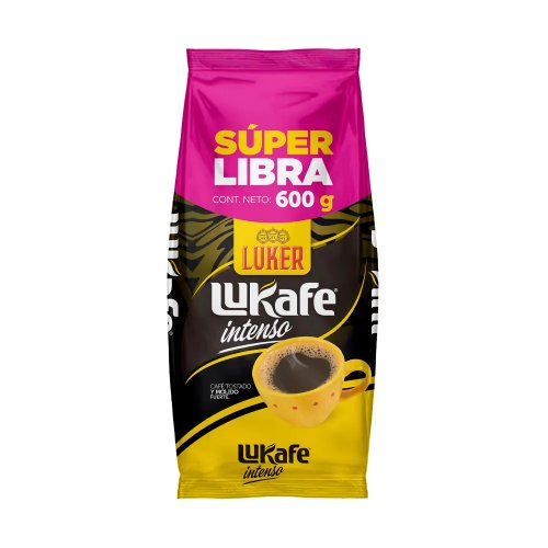 Café Lukafe Molido Intenso Super Libra x 600 g