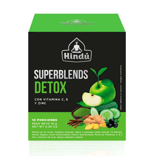 Te Hindu Superblends x 10 und Detox x 16 g