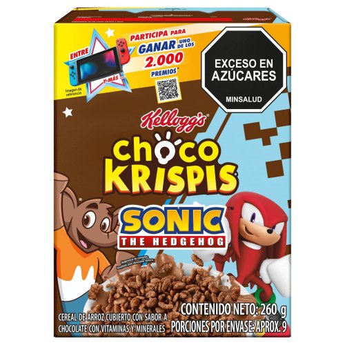 Choco Krispis Kellogg´S Sonic x 260 g