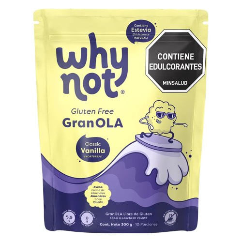 Granola Why Not Orange Vainilla x 300 g