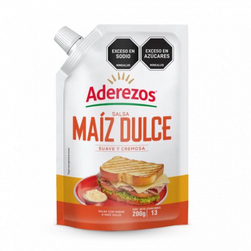 Salsa De Maiz Dulce Aderezos x 200 g