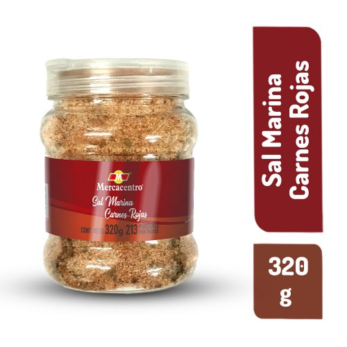 Sal Marina Mercacentro Carnes Rojas x 320 g