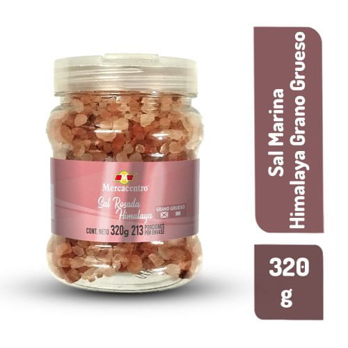 Sal Mercacentro Rosada Himalaya Grano grueso x 320 g