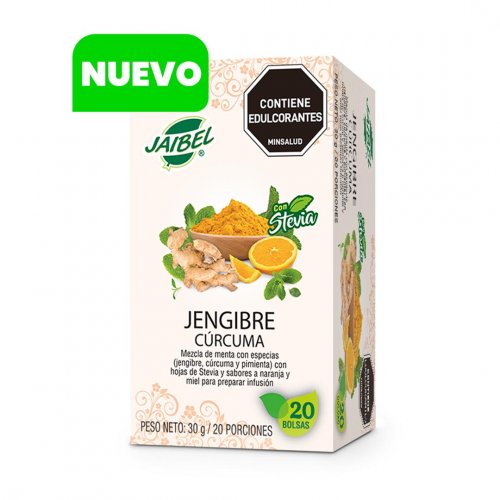 Te Jaibel Jengibre Y Curcuma x 20 und