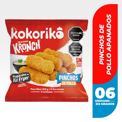 Pinchos De Pollo Kokorico X 6 und /312g