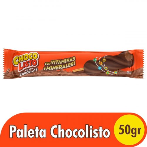 Paleta Chocolisto x 50 g