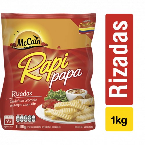 Rapipapa Rizada Mc Cain 1000 g