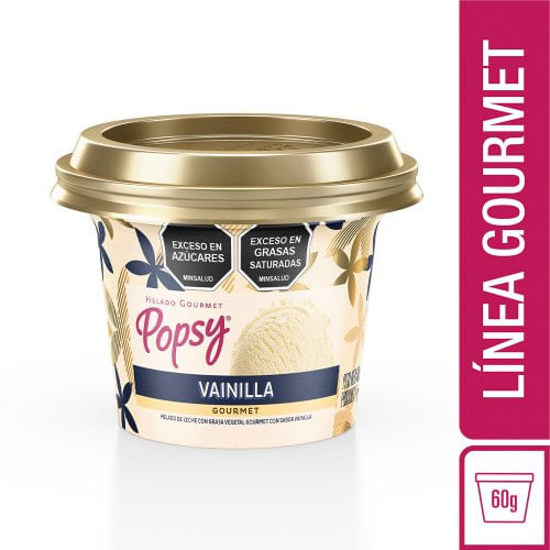 Helado Popsy Vasito Vainilla 60 g