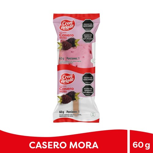 Helado Casero Crem Helado Mora x 60 g