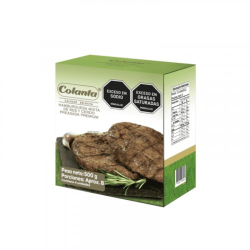 Hamburguesa Colanta Seleccionada 500 g