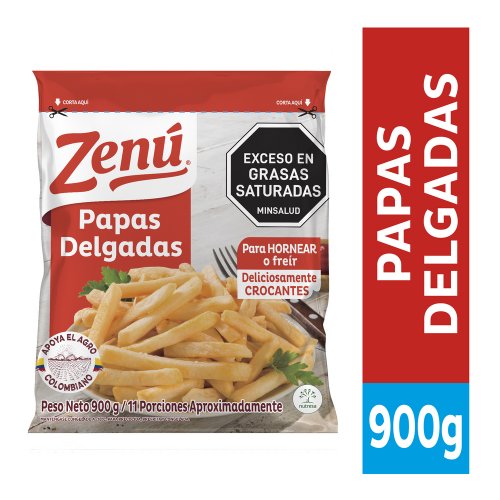 Papas Delgadas Zenu x 900 g