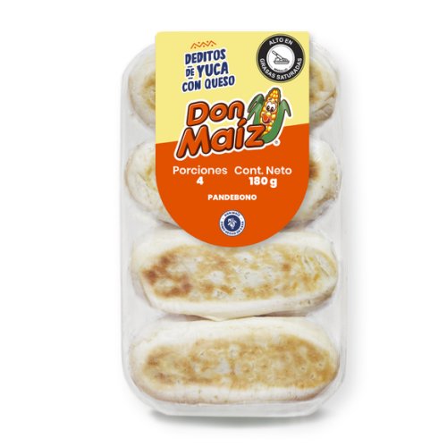 Deditos De Yuca Don Maíz Con Queso x 180 G