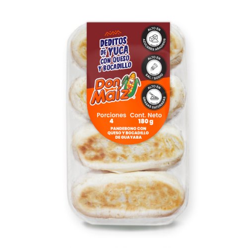 Deditos de Queso y Bocadillo Don Maíz 180 g