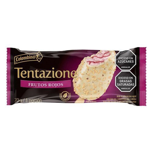 Paleta Colombina Tentazione Frutos Rojos x 78 g