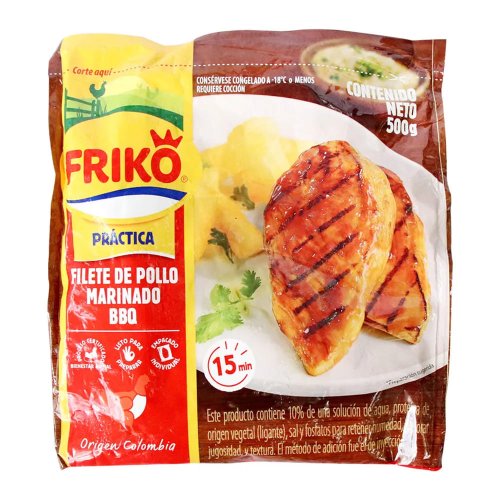 Filete De Pechuga Friko BBQ Bolsa Congelado x 500 g