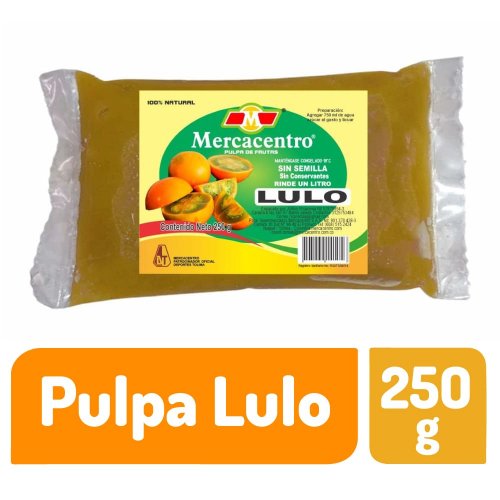 Pulpa De Fruta Mercacentro Lulo x 250 g