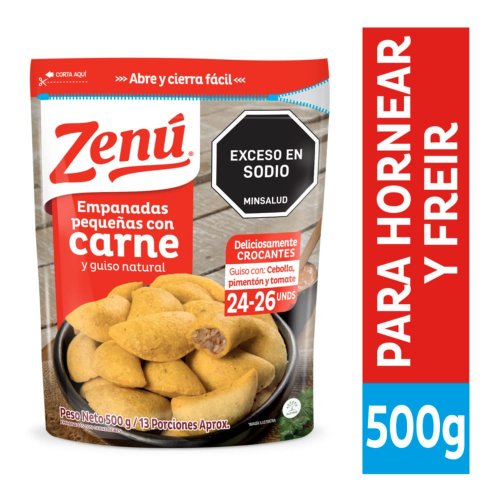 Empanadas Zenu De Carne x 500 g
